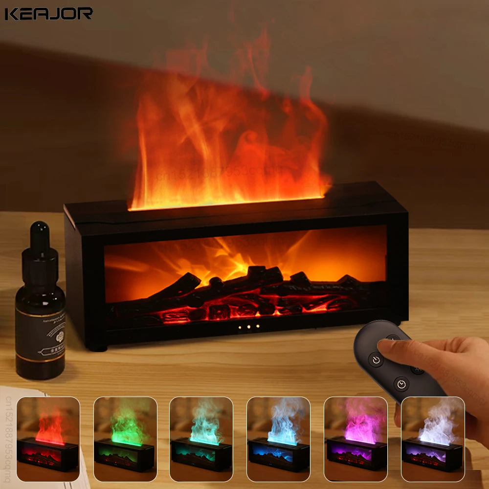 Le Diffuseur d’Huiles Essentielles Effet Cheminée