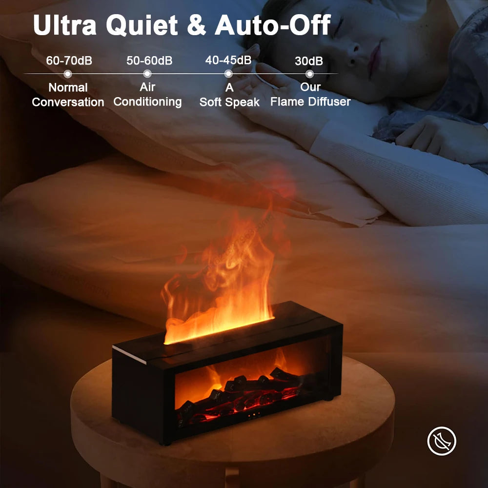 Le Diffuseur d’Huiles Essentielles Effet Cheminée