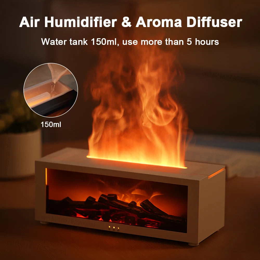 Le Diffuseur d’Huiles Essentielles Effet Cheminée